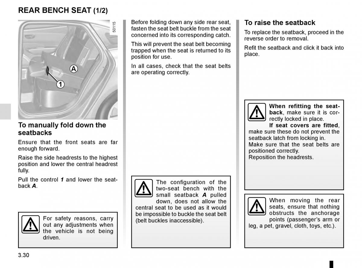 Renault Talisman owners manual / page 220