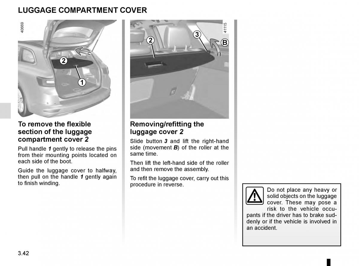 Renault Talisman owners manual / page 232