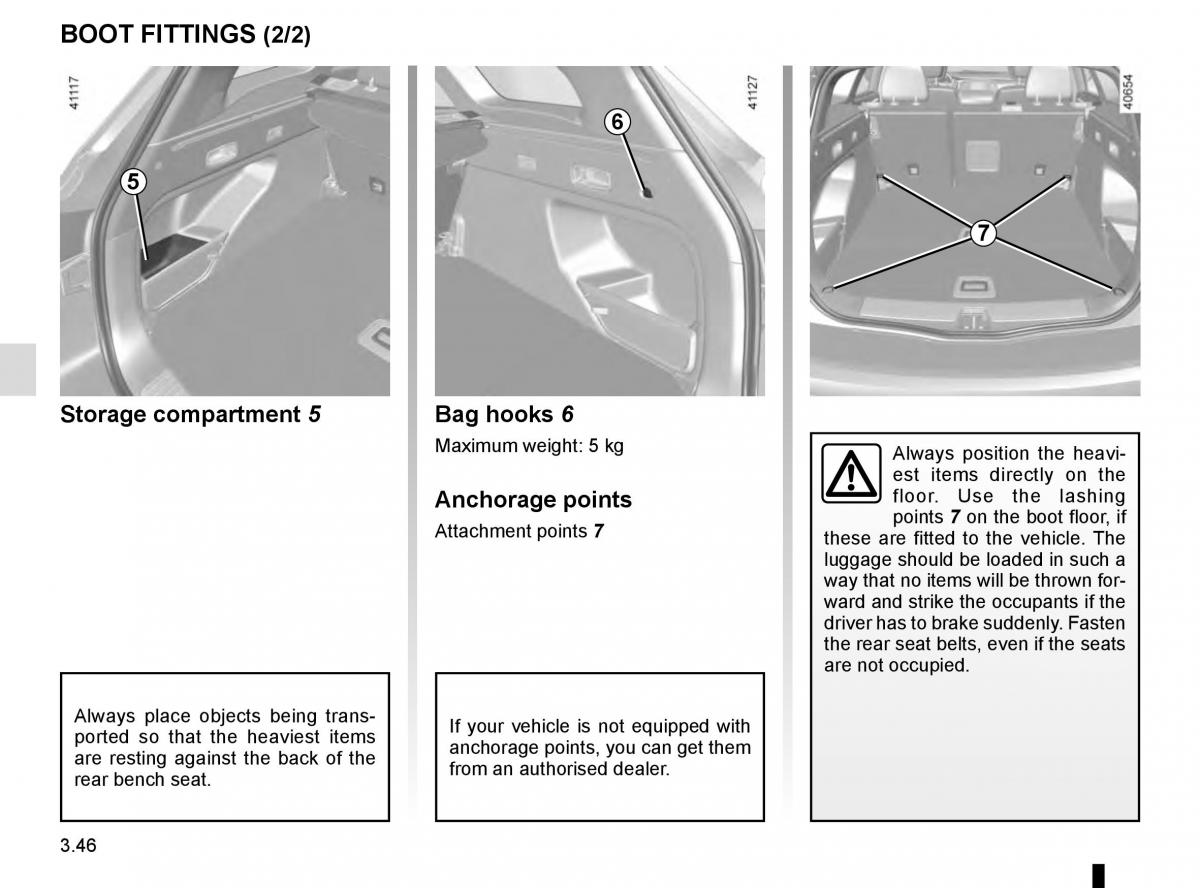 Renault Talisman owners manual / page 236