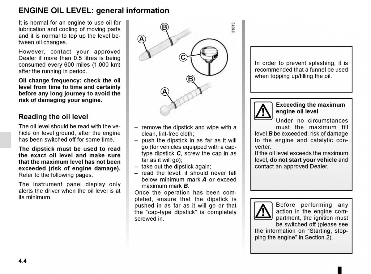 Renault Talisman owners manual / page 246