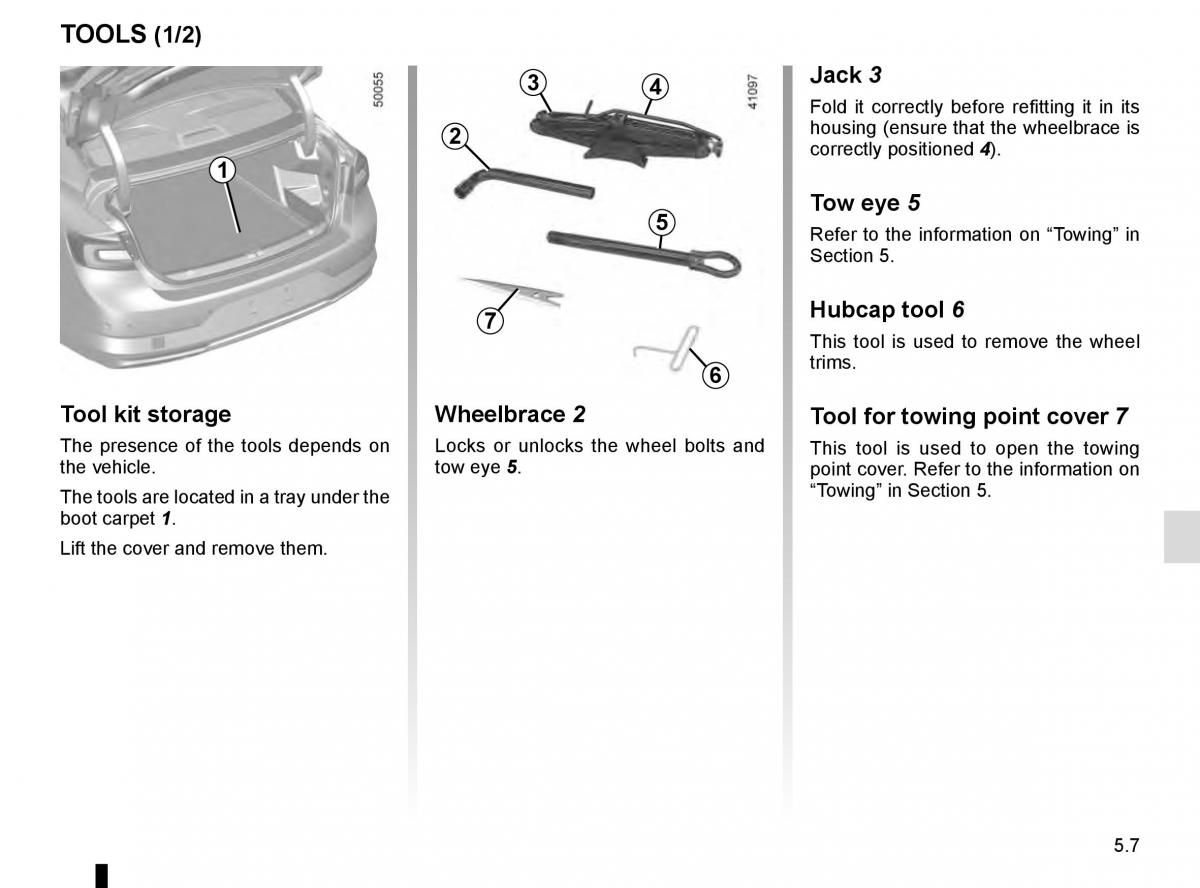 Renault Talisman owners manual / page 267