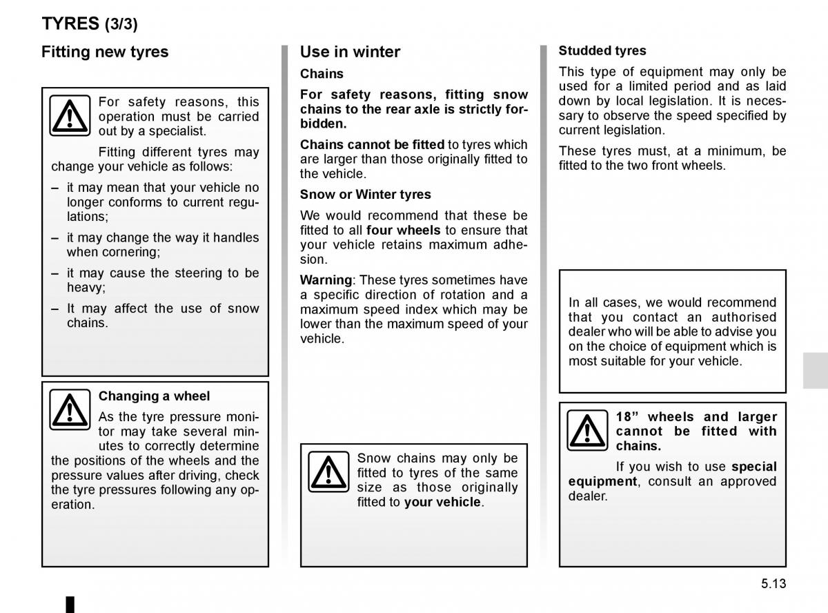 Renault Talisman owners manual / page 273