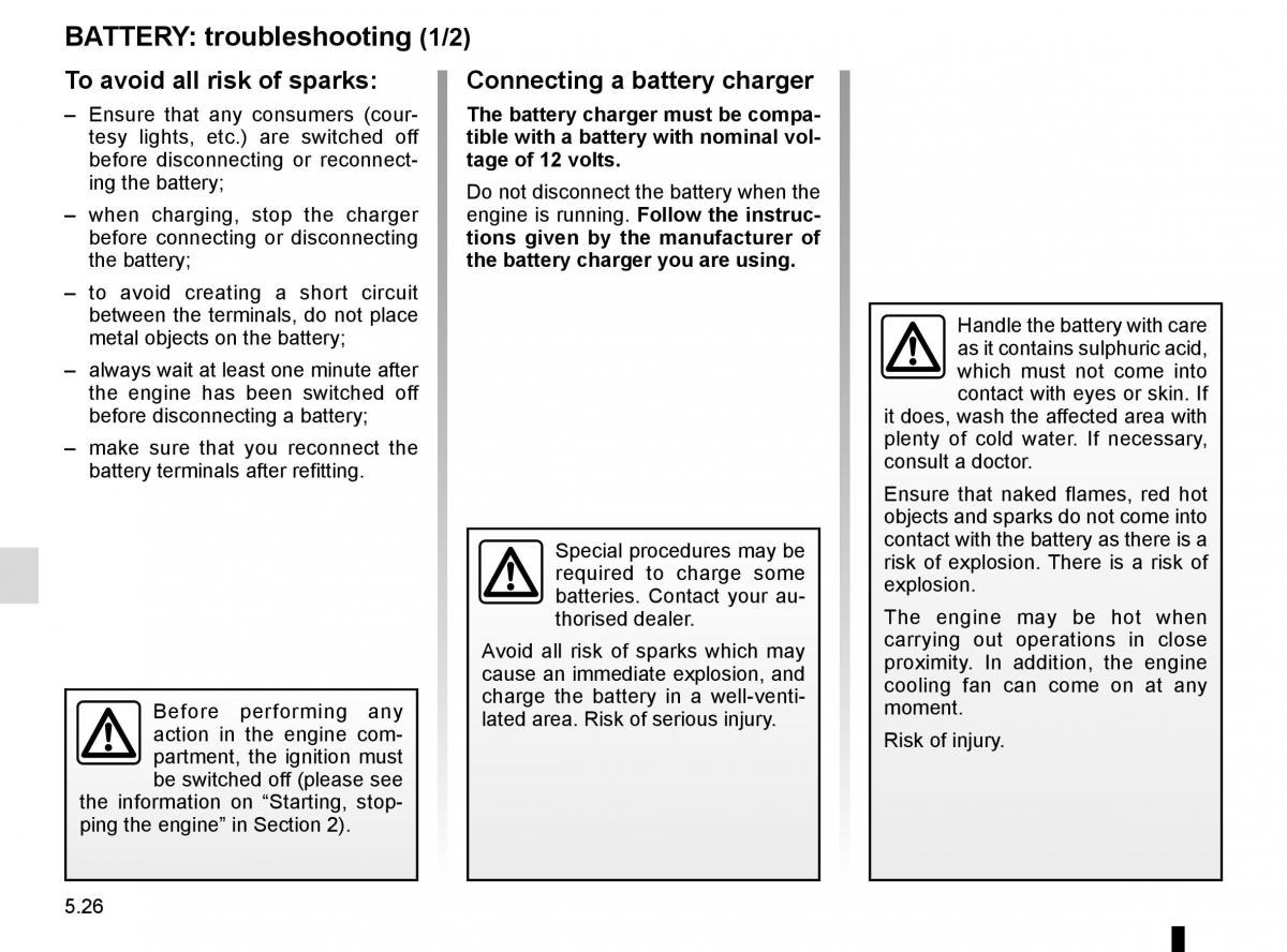 Renault Talisman owners manual / page 286