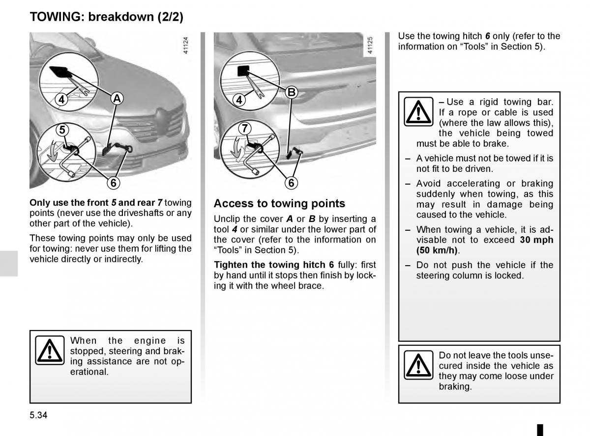 Renault Talisman owners manual / page 294