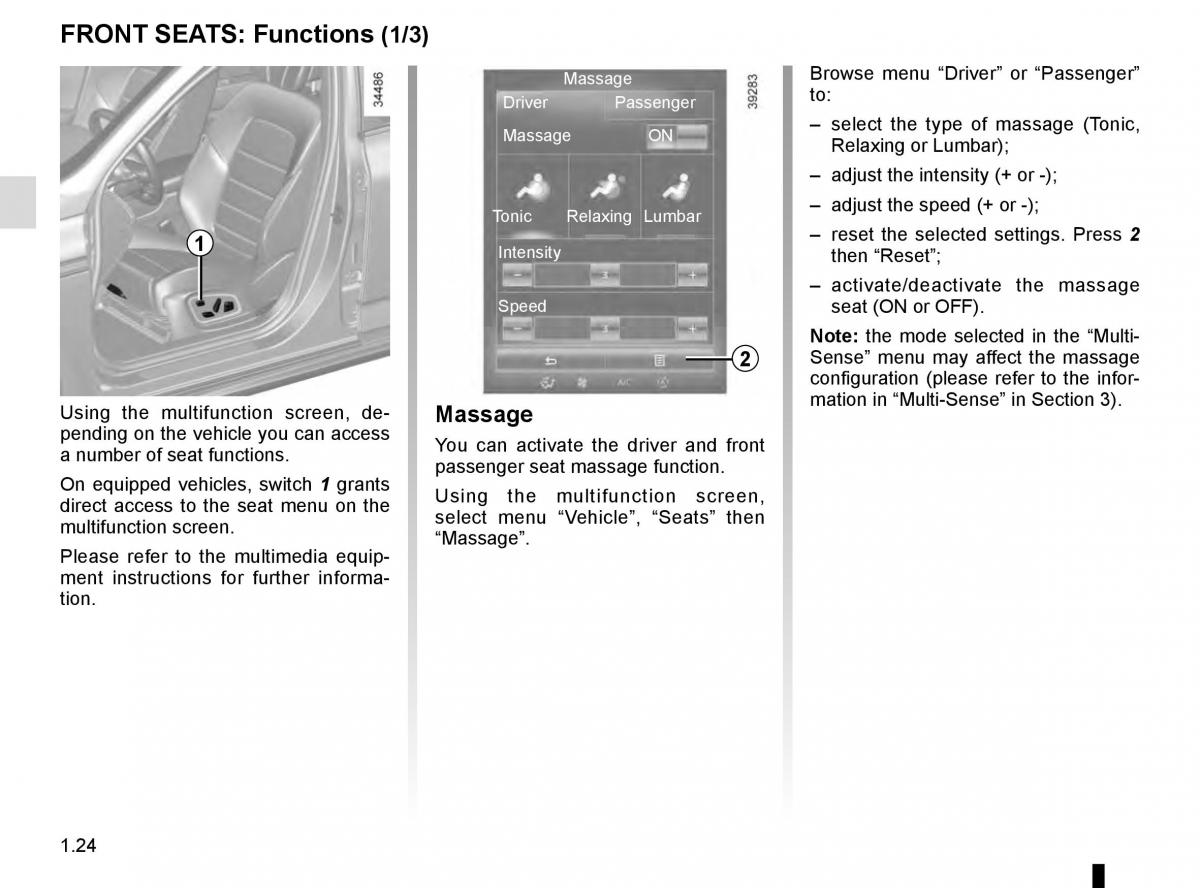 Renault Talisman owners manual / page 30