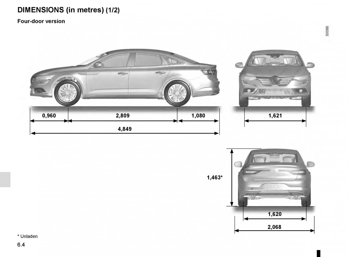 Renault Talisman owners manual / page 304