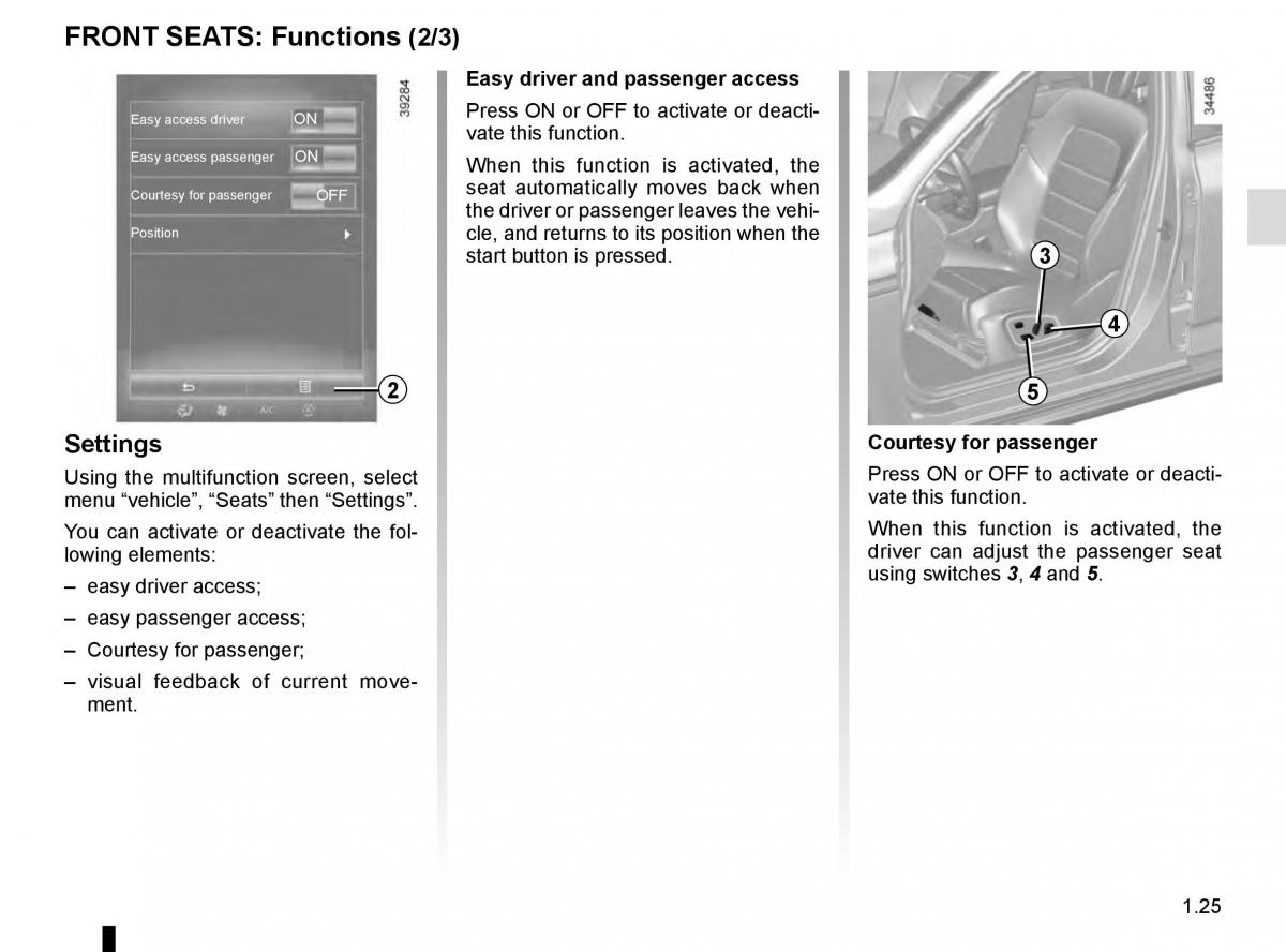 Renault Talisman owners manual / page 31