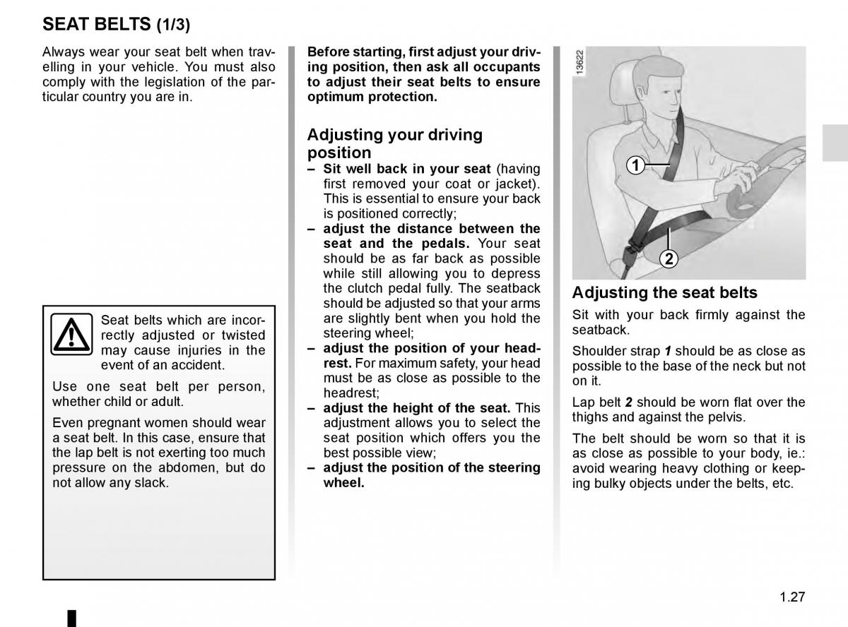 Renault Talisman owners manual / page 33