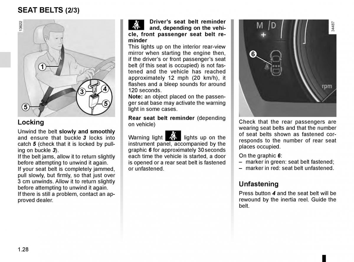 Renault Talisman owners manual / page 34