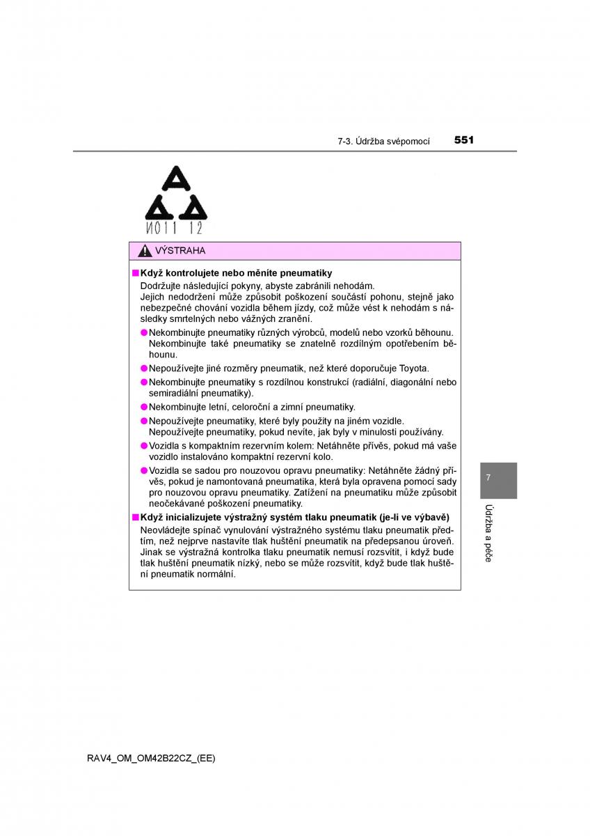 Toyota RAV4 IV 4 navod k obsludze / page 551