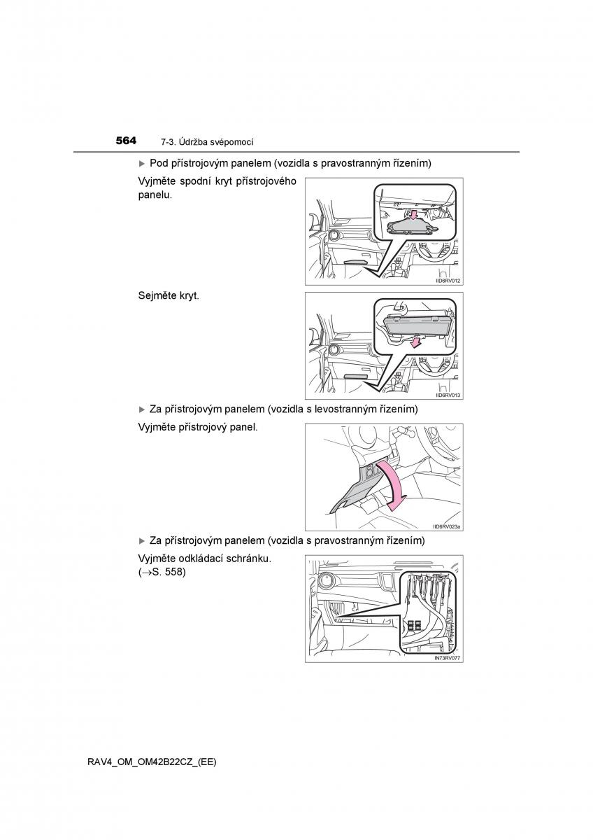 Toyota RAV4 IV 4 navod k obsludze / page 564