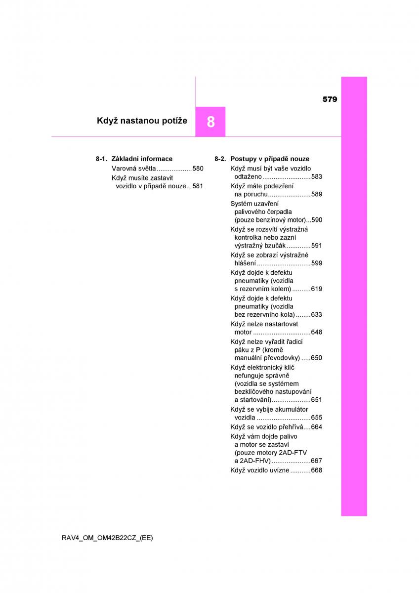 Toyota RAV4 IV 4 navod k obsludze / page 579