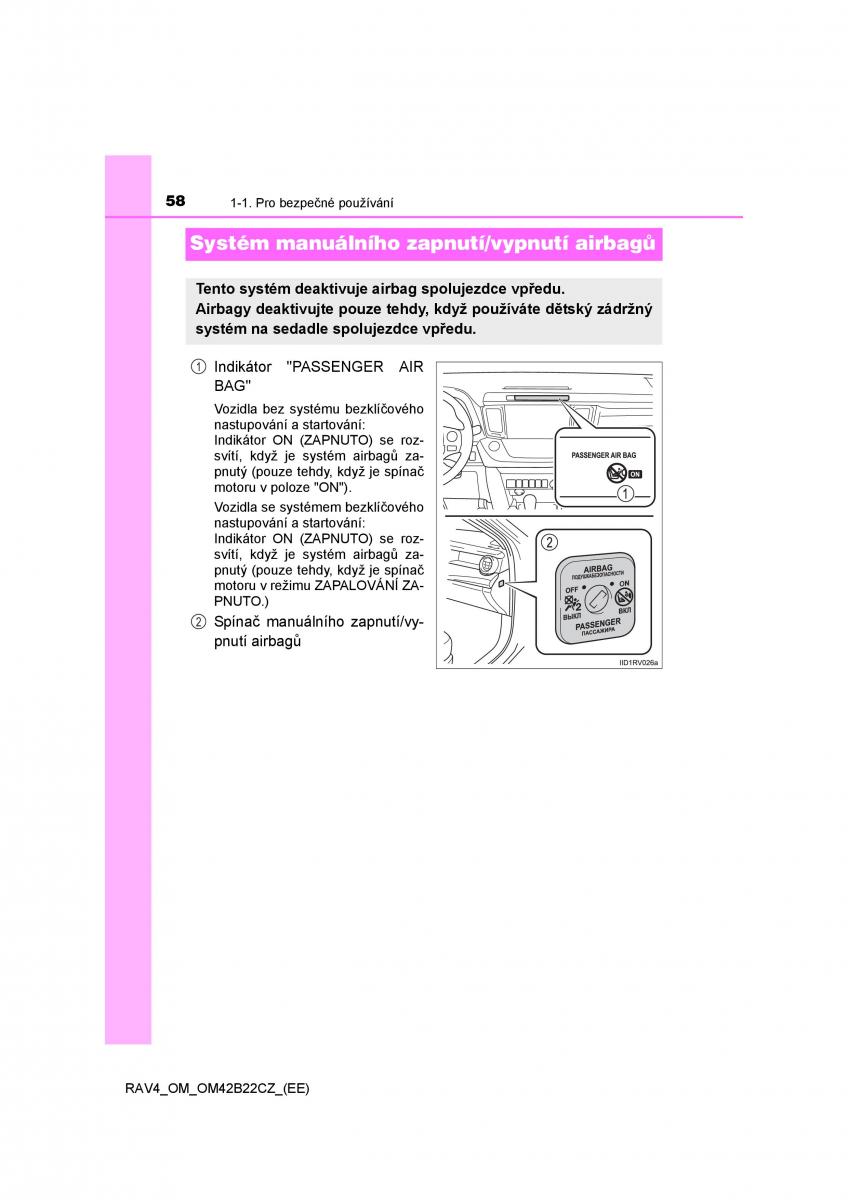 Toyota RAV4 IV 4 navod k obsludze / page 58