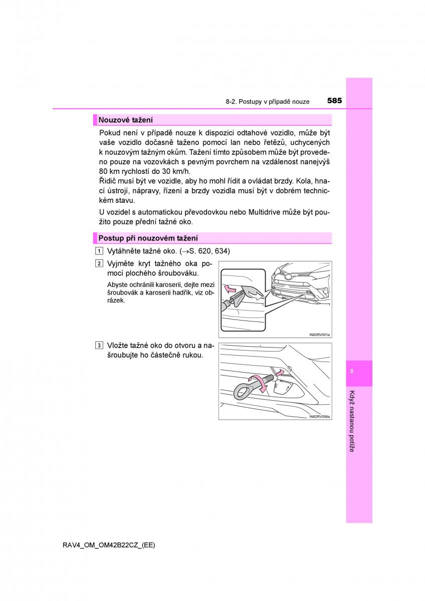 Toyota RAV4 IV 4 navod k obsludze / page 585