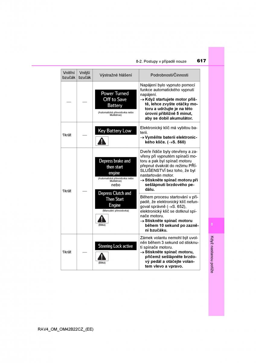 Toyota RAV4 IV 4 navod k obsludze / page 617