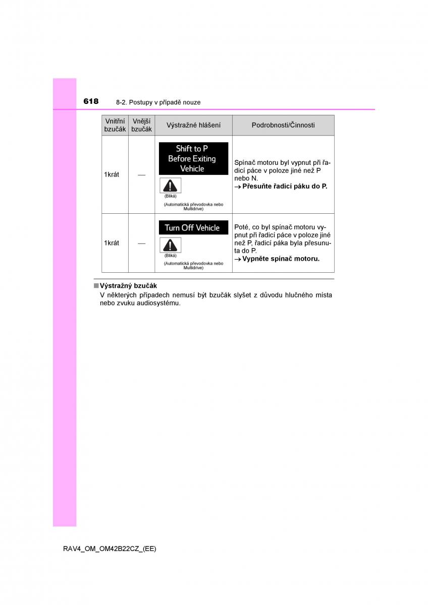 Toyota RAV4 IV 4 navod k obsludze / page 618