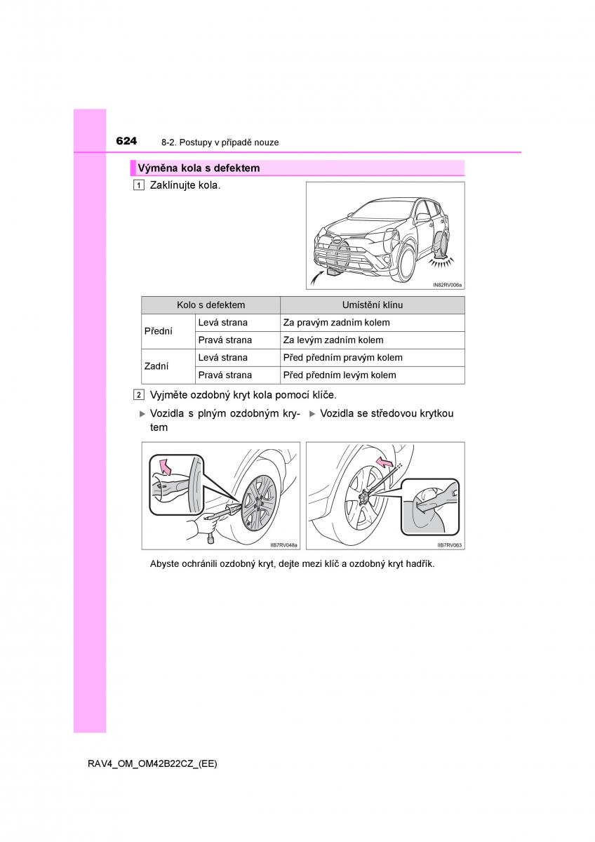 Toyota RAV4 IV 4 navod k obsludze / page 624