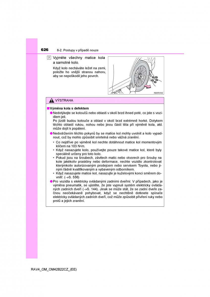 Toyota RAV4 IV 4 navod k obsludze / page 626