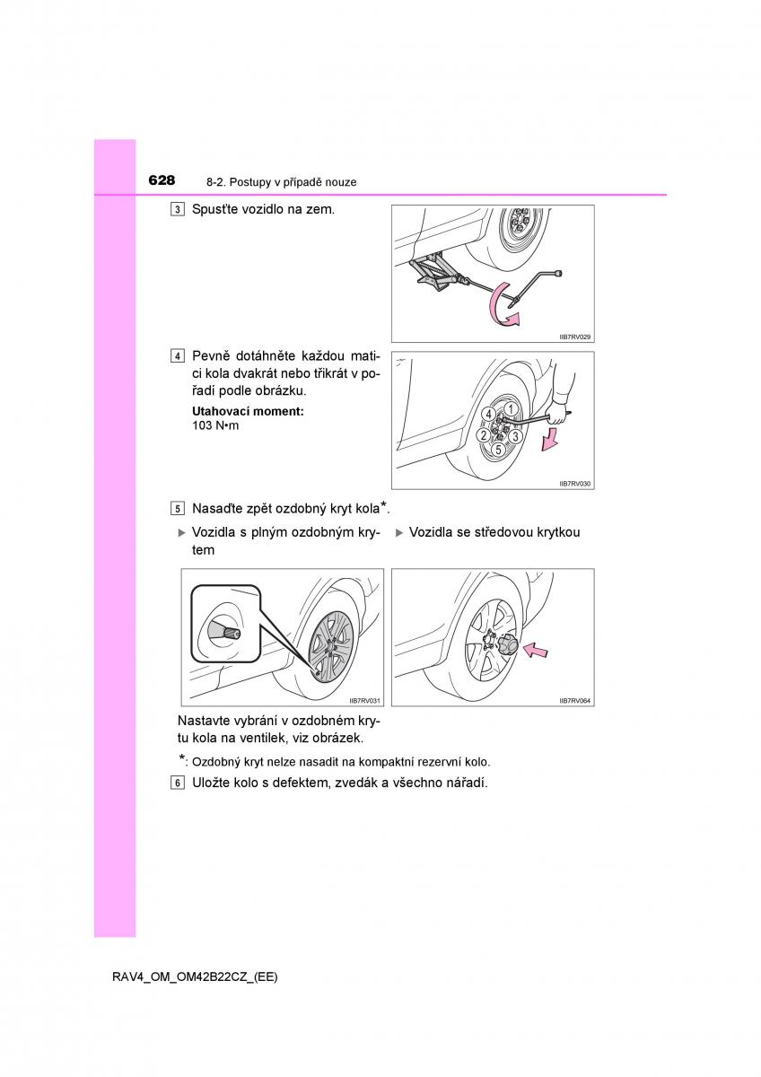 Toyota RAV4 IV 4 navod k obsludze / page 628