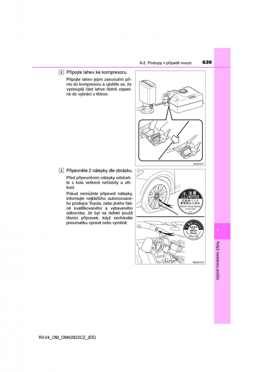 Toyota RAV4 IV 4 navod k obsludze / page 639