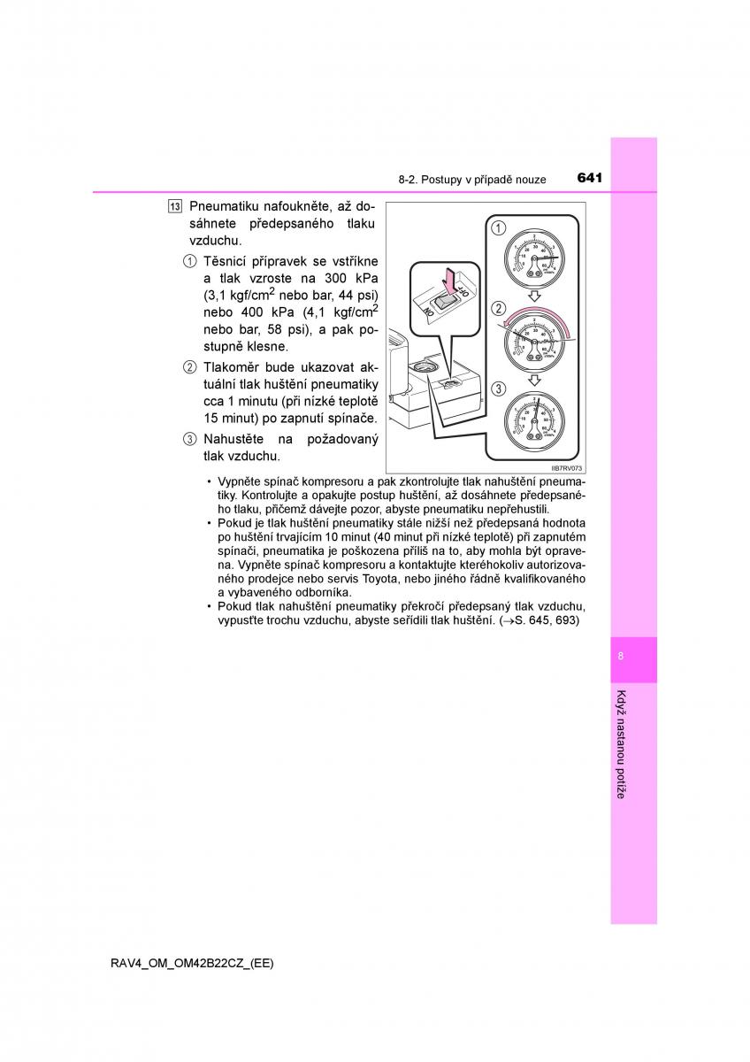 Toyota RAV4 IV 4 navod k obsludze / page 641