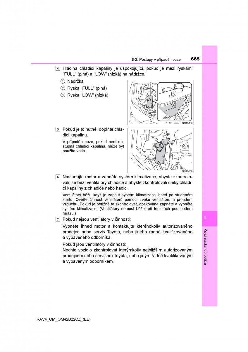 Toyota RAV4 IV 4 navod k obsludze / page 665