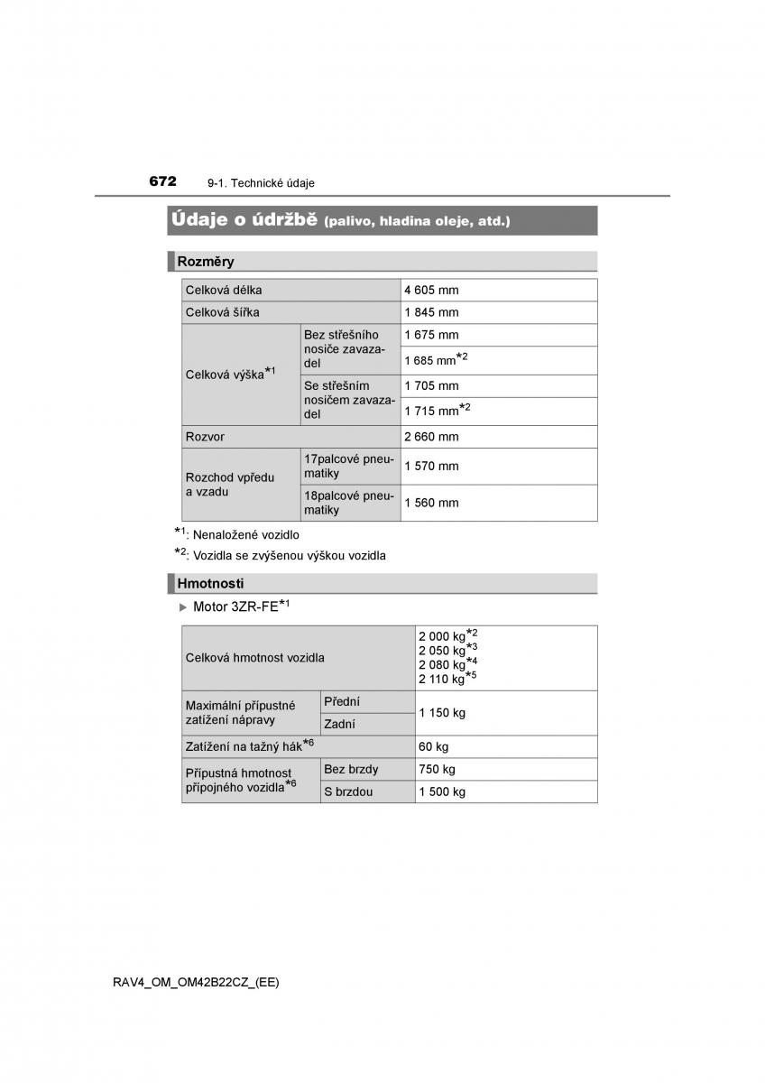 Toyota RAV4 IV 4 navod k obsludze / page 672