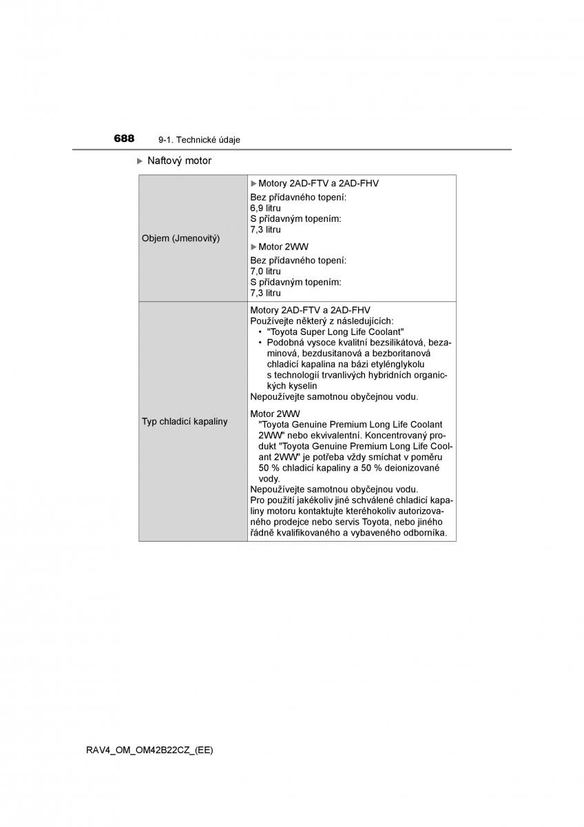 Toyota RAV4 IV 4 navod k obsludze / page 688