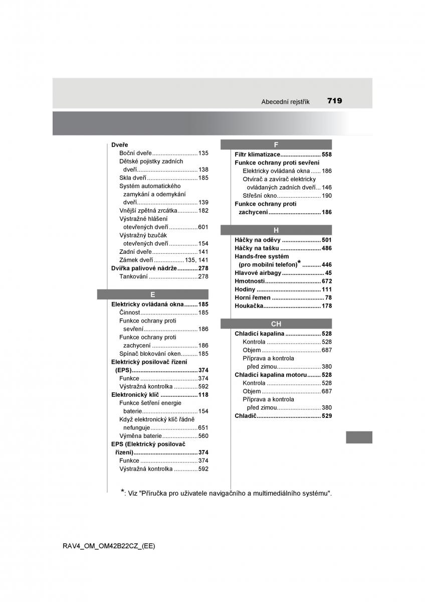 Toyota RAV4 IV 4 navod k obsludze / page 719