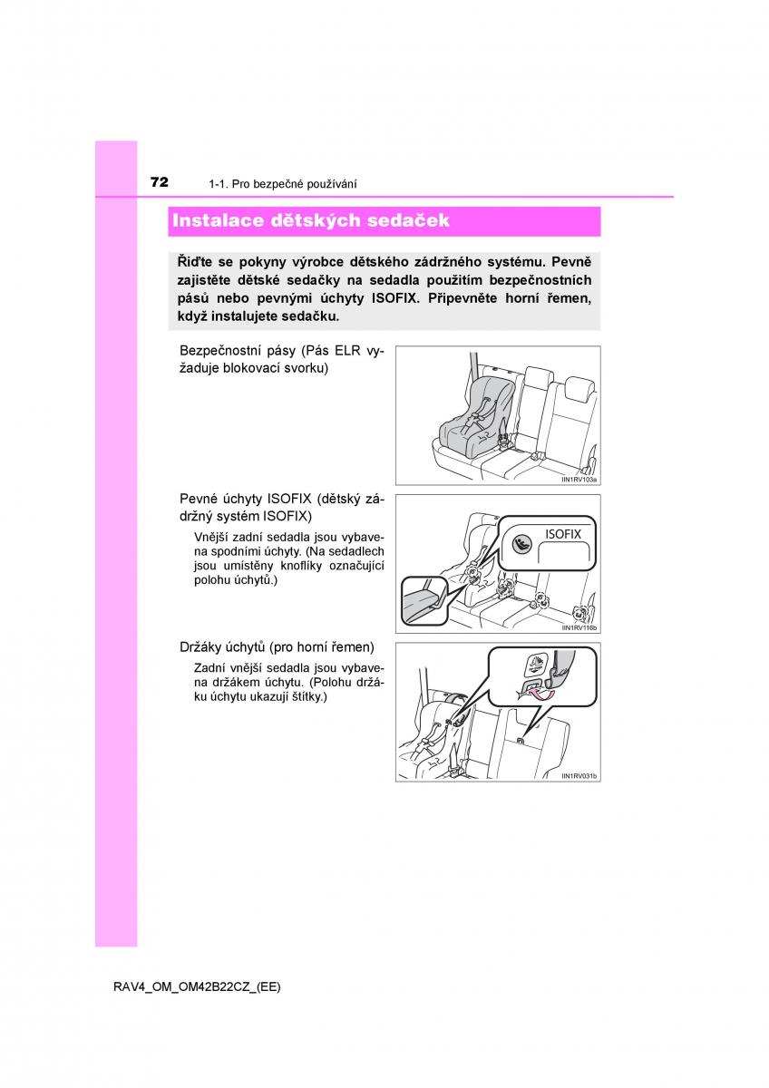 Toyota RAV4 IV 4 navod k obsludze / page 72