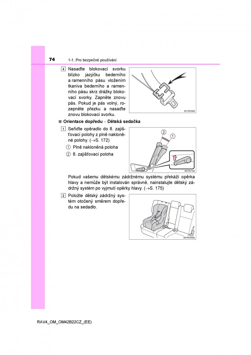 Toyota RAV4 IV 4 navod k obsludze / page 74