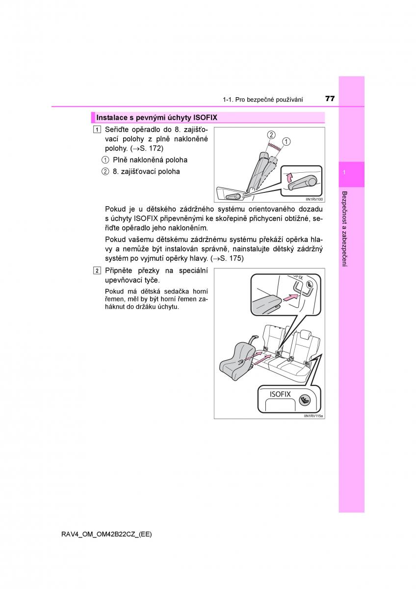 Toyota RAV4 IV 4 navod k obsludze / page 77