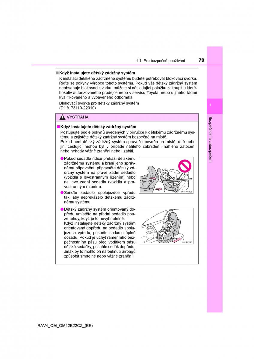 Toyota RAV4 IV 4 navod k obsludze / page 79