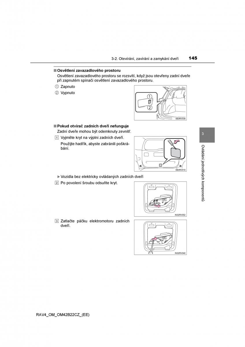 Toyota RAV4 IV 4 navod k obsludze / page 145