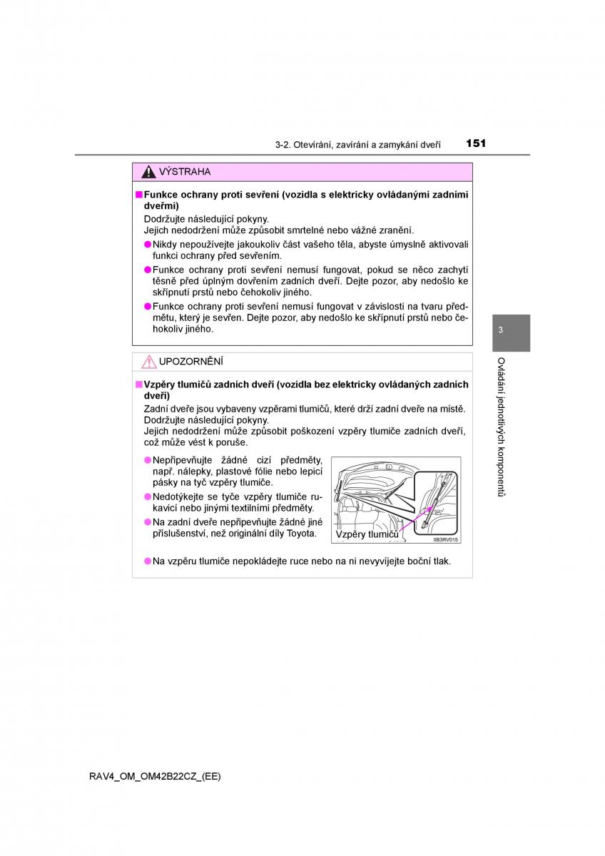 Toyota RAV4 IV 4 navod k obsludze / page 151