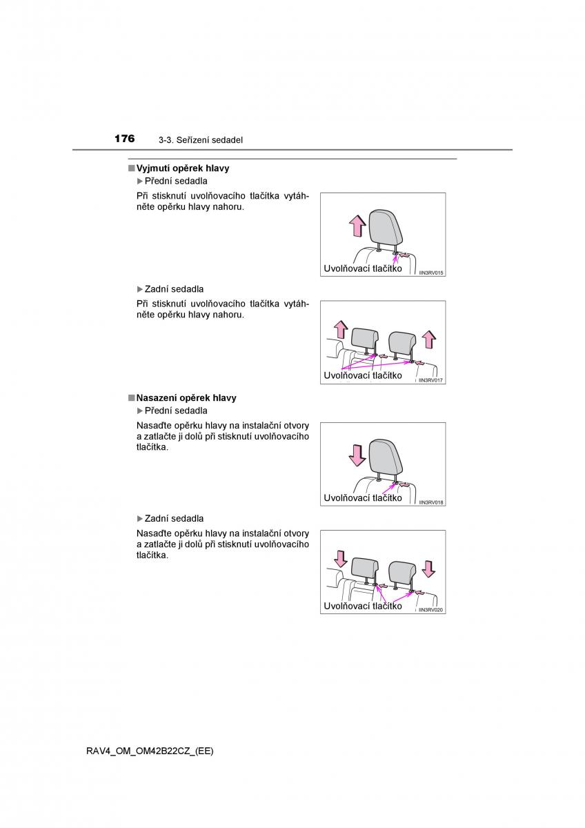 Toyota RAV4 IV 4 navod k obsludze / page 176