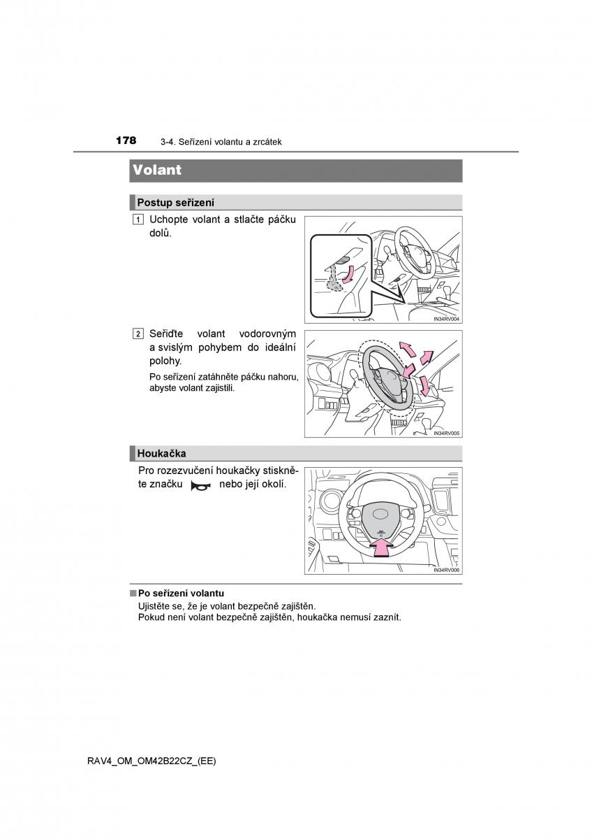 Toyota RAV4 IV 4 navod k obsludze / page 178