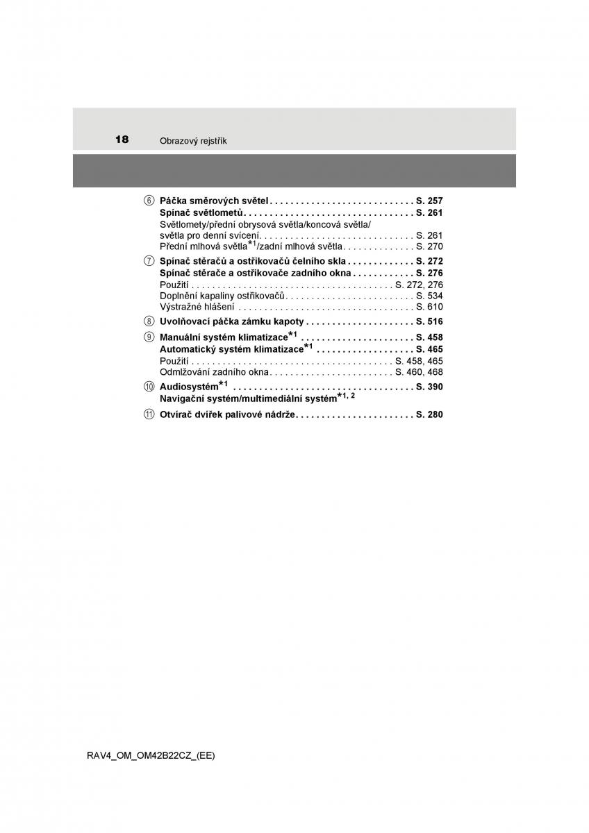 Toyota RAV4 IV 4 navod k obsludze / page 18