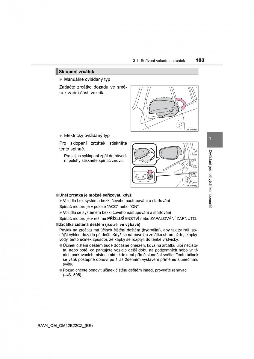 Toyota RAV4 IV 4 navod k obsludze / page 183