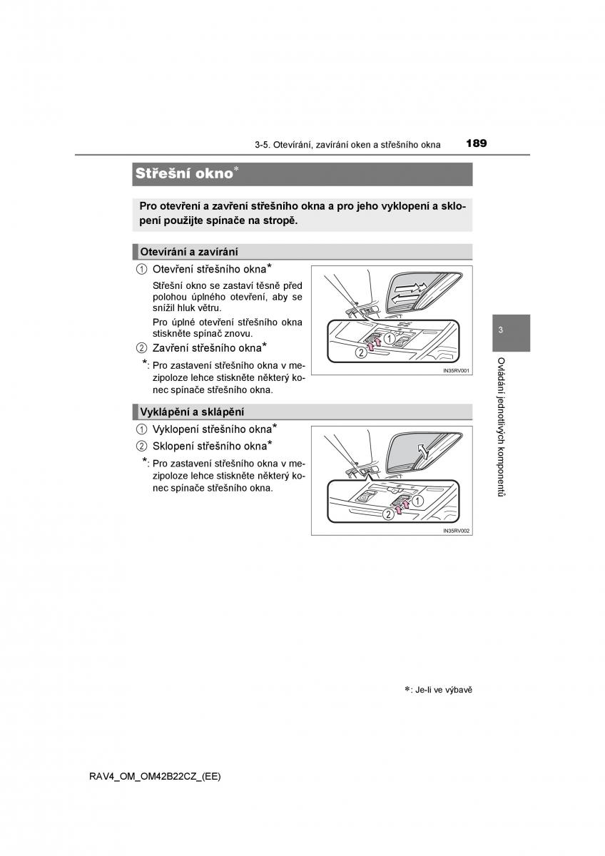 Toyota RAV4 IV 4 navod k obsludze / page 189