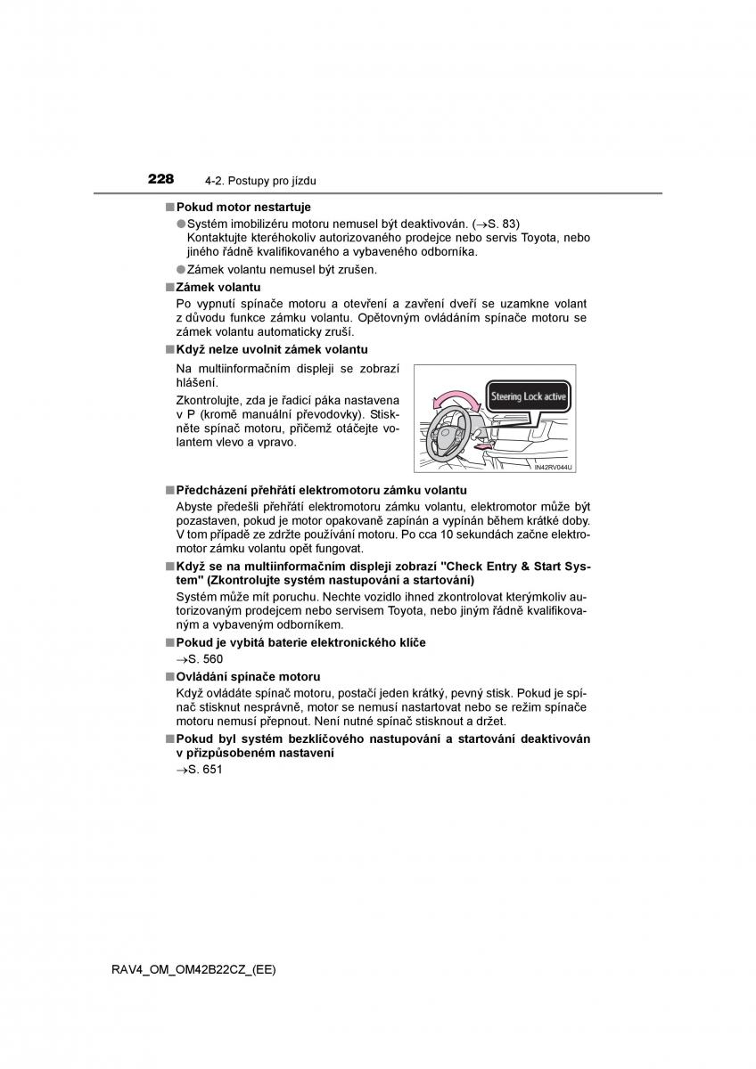 Toyota RAV4 IV 4 navod k obsludze / page 228