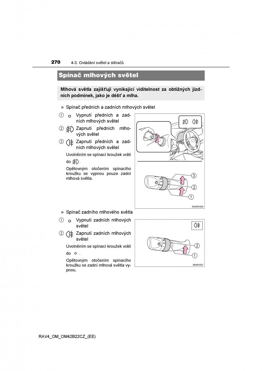 Toyota RAV4 IV 4 navod k obsludze / page 270