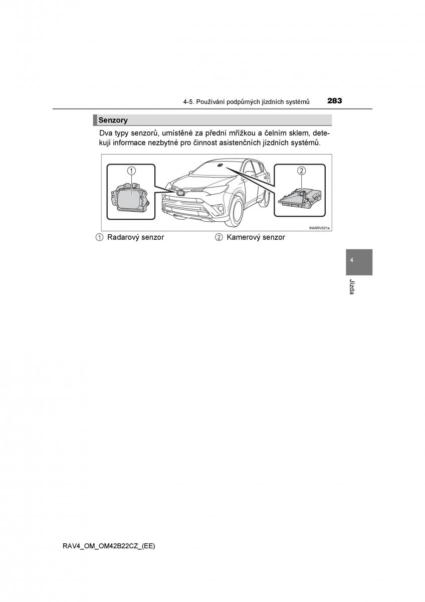 Toyota RAV4 IV 4 navod k obsludze / page 283