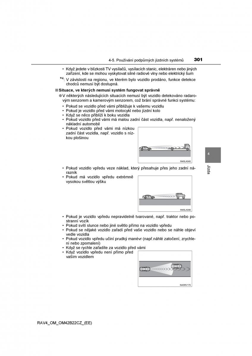 Toyota RAV4 IV 4 navod k obsludze / page 301