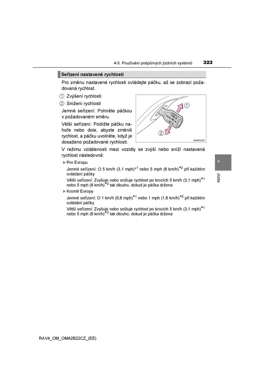 Toyota RAV4 IV 4 navod k obsludze / page 323