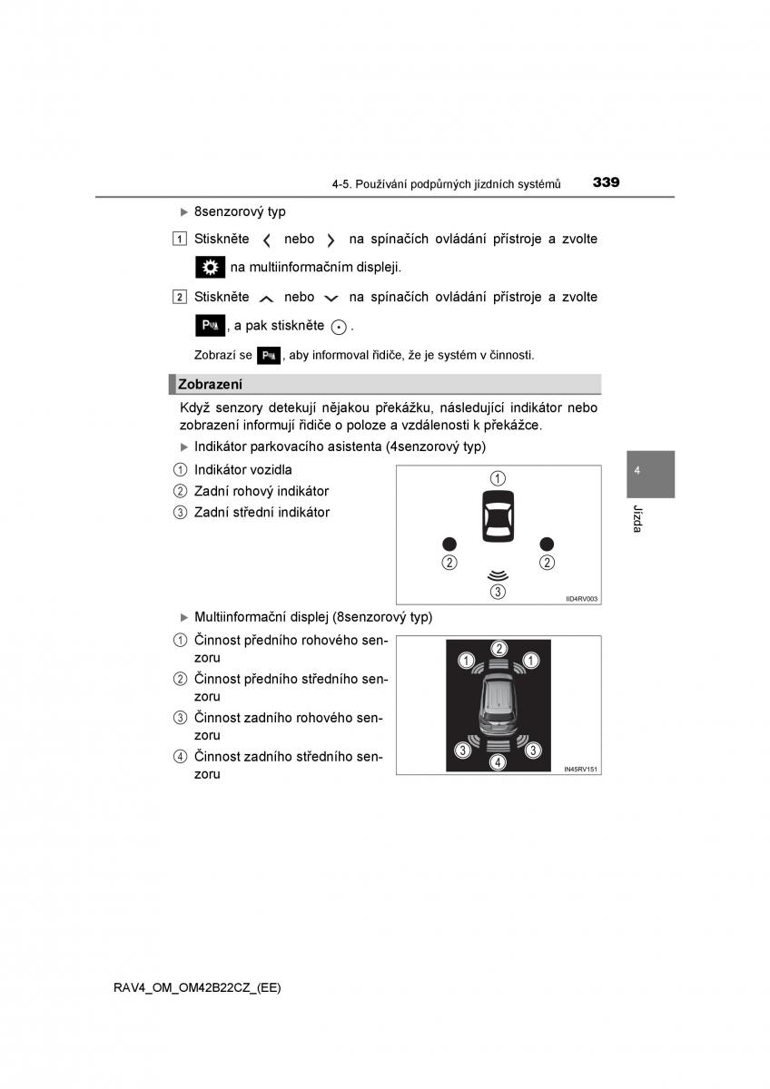 Toyota RAV4 IV 4 navod k obsludze / page 339