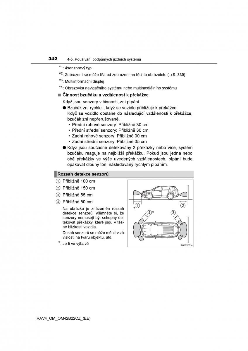 Toyota RAV4 IV 4 navod k obsludze / page 342