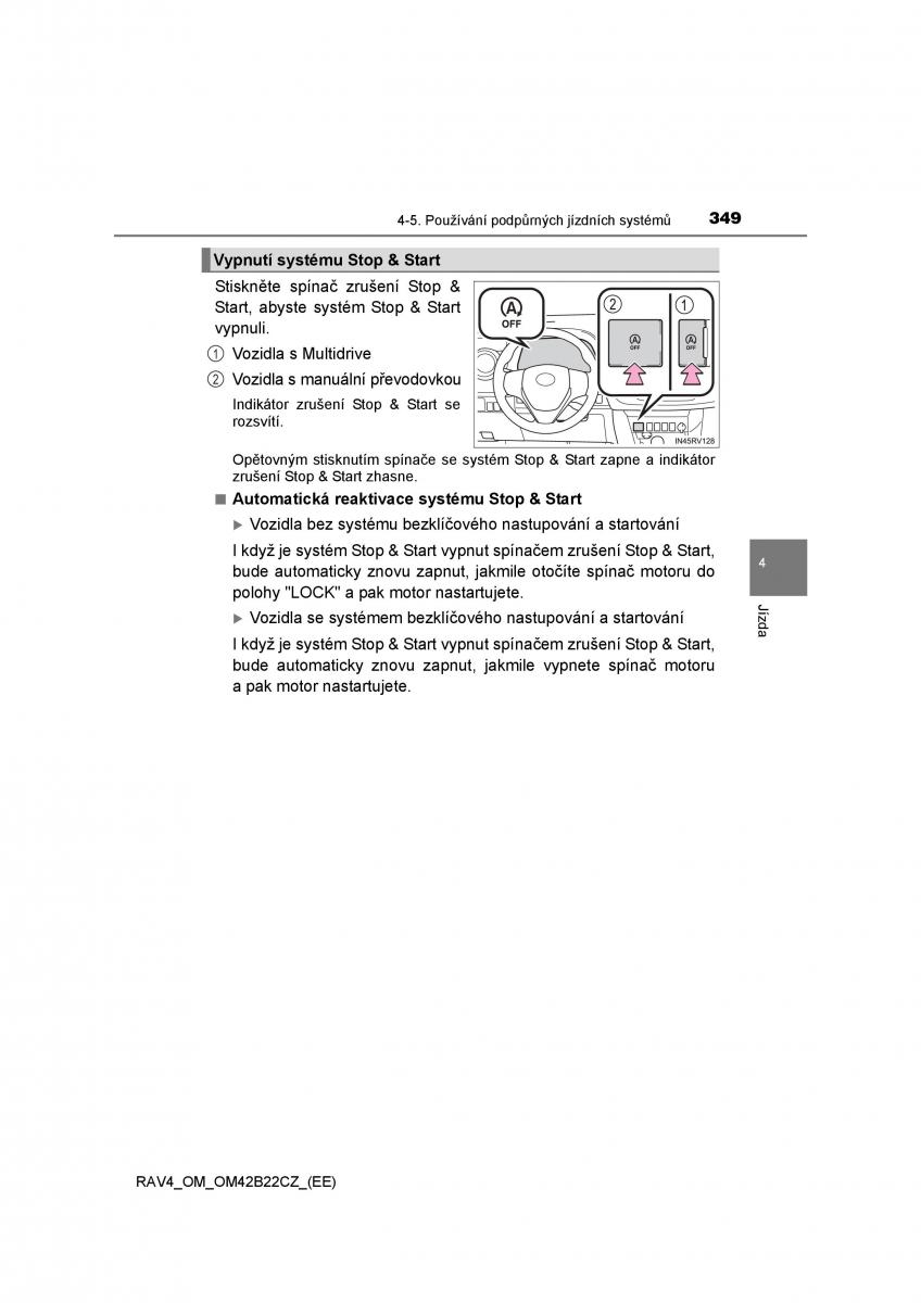 Toyota RAV4 IV 4 navod k obsludze / page 349