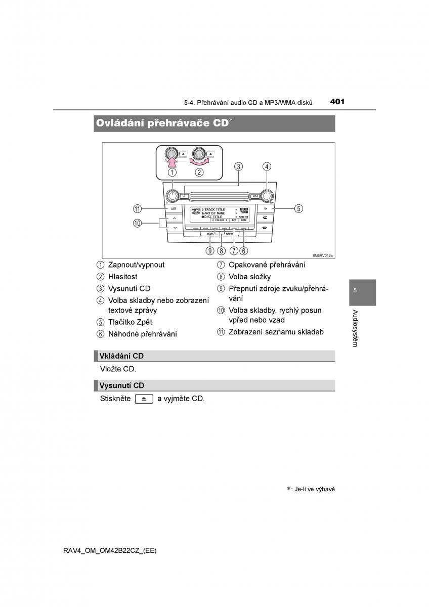 Toyota RAV4 IV 4 navod k obsludze / page 401