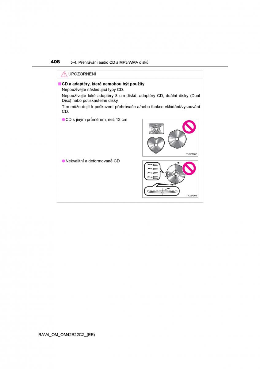 Toyota RAV4 IV 4 navod k obsludze / page 408